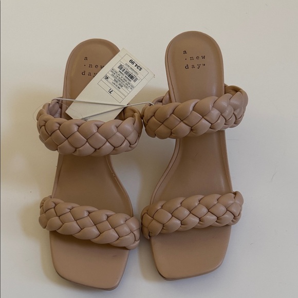 a new day Shoes - A New Day Women's Beige Braided Sandals